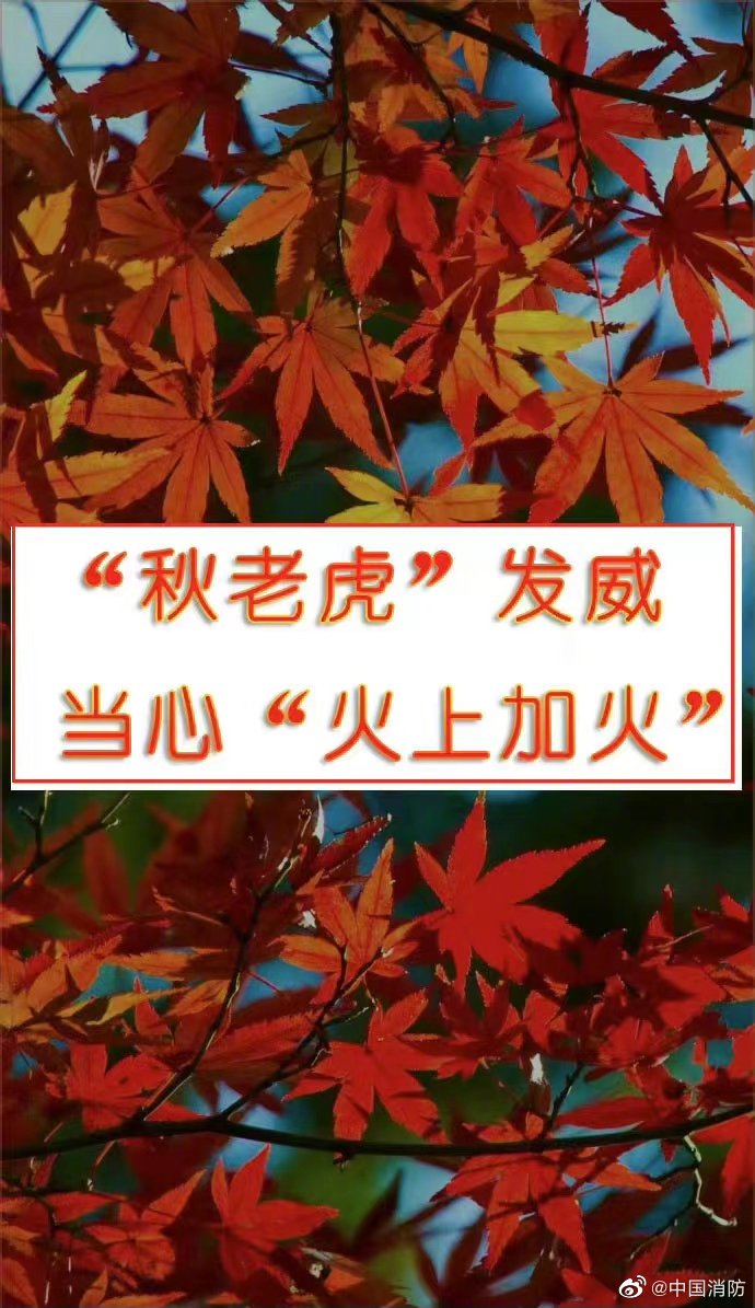 秋老虎發(fā)威謹(jǐn)防火上加火